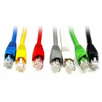 Link Depot 50\ Ethernet Enhanced Cat6 Networking Cable Assorted Colors 